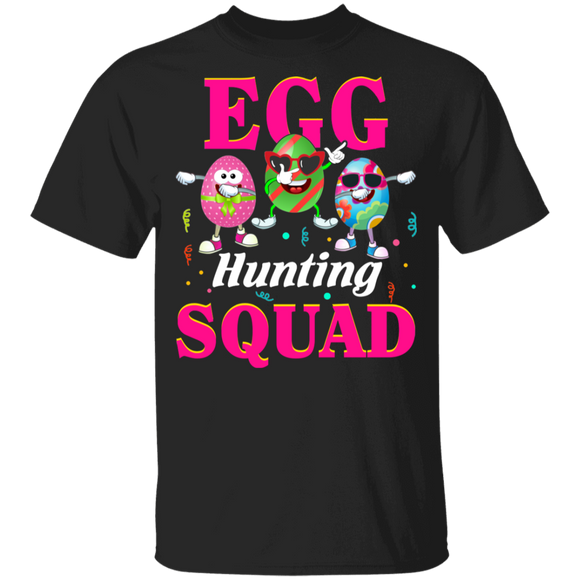 Egg Hunting Squad Dabbing Easter Eggs Funny Rabbit Bunny Eggs Easter Day Matching Shirt For Kids Women Gifts Youth T-Shirt - Macnystore
