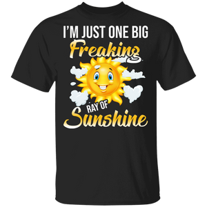 Funny I'm Just One Of Freaking Ray Of Sunshine T-Shirt - Macnystore