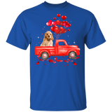 Cockapoo Riding Truck Dog Pet Lover Matching Shirts For Couples Boys Girl Women Personalized Valentine Gifts T-Shirt - Macnystore