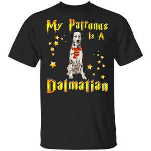 My Patronus Is A Dalmatian Magical Dalmatian Pet Dog T-Shirt - Macnystore