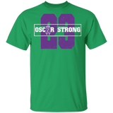 Oscar Strong Purple Ribbon Oskar Football Lover Player Cancer Awareness Gifts Youth T-Shirt - Macnystore