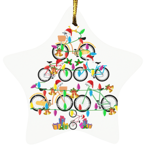 Christmas Ornament Bicycle Driver Christmas Tree Funny Christmas Tree Lights Decorative Hanging Ornaments.png SUBORNS Star Ornament - Macnystore