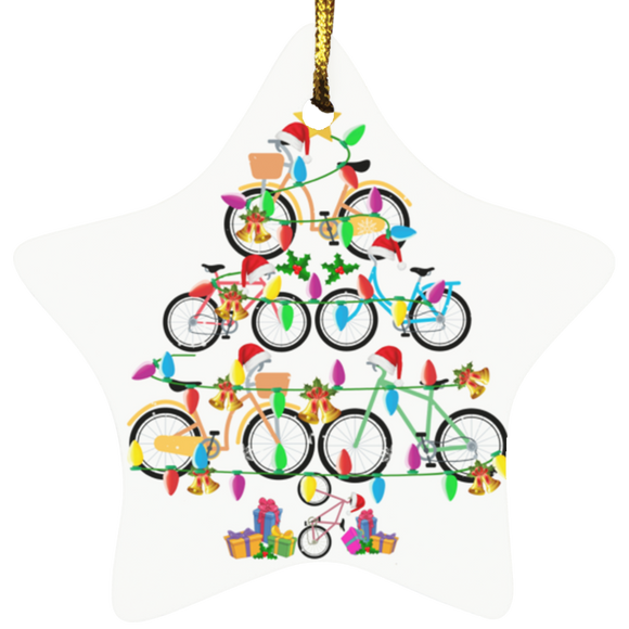 Christmas Ornament Bicycle Driver Christmas Tree Funny Christmas Tree Lights Decorative Hanging Ornaments.png SUBORNS Star Ornament - Macnystore