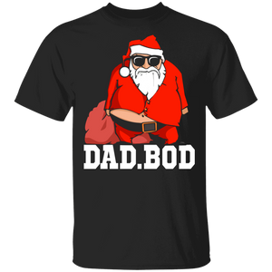 Christmas Santa Shirt Dad Bod Funny Christmas Santa Claus Father Fat Daddy Gifts T-Shirt - Macnystore