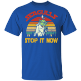 Seagulls Stop It Now Master Yoda Movies Star Lover Unisex T-Shirt - Macnystore