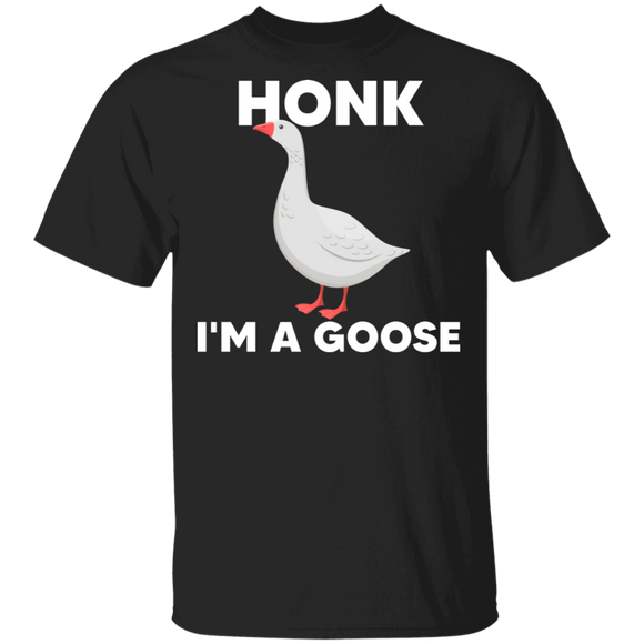 Honk I'm A Goose Funny Halloween Goose Lover Gifts T-Shirt - Macnystore