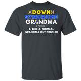 Down Syndrome Grandma Definition Down Syndrome Awareness Cute Down Syndrome Patient Three #21 Chromosomes Women Family Gifts T-Shirt - Macnystore