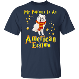 My Patronus Is An American Eskimo Magical American Eskimo Pet T-Shirt - Macnystore