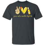 Peace Love Miller High Life Beer Lover Drinker Gifts T-Shirt - Macnystore