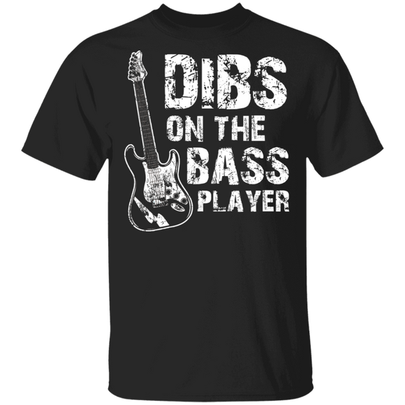 DIBS On The Bass Guitar Guitarist Guitar Chord Father Day T-Shirt - Macnystore
