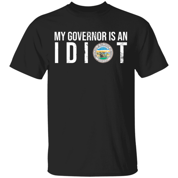 My Governor Is An Idiot Great Seal Of The States Of Kansas Shirt Matching Triggered Freedom Political Gifts T-Shirt - Macnystore
