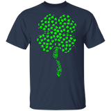 Choose Kind Green Puzzle Pieces Shamrock Unity Day Bullying Awareness Cute St Patrick's Day Gifts T-Shirt - Macnystore