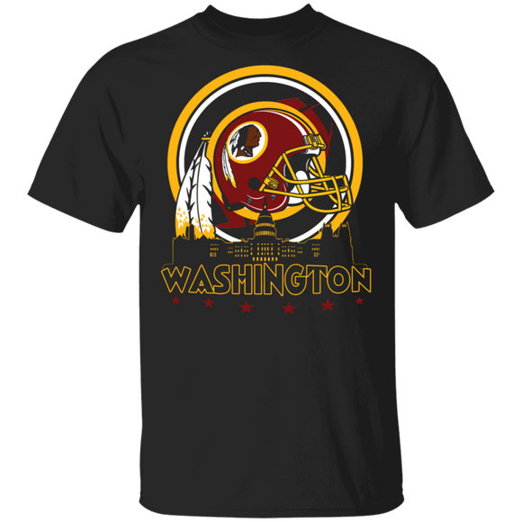Football Lover Shirt Washington Forever Gifts T-Shirt - Macnystore