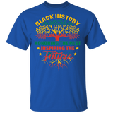 Honoring The Past Inspiring The Future Black History Tree Black History Month Funny Black Women Girls Ladies African Gifts T-Shirt - Macnystore