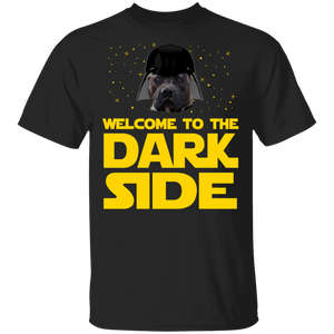 Welcome To The Dark Side Cool Darth Vader Pit Bull Dog Lover Owner Gifts T-Shirt - Macnystore