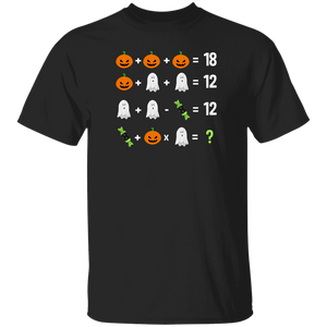 Halloween Math Lover Shirt Order Of Operations Funny Halloween Quiz Funny Math Teacher Lover Gifts Halloween T-Shirt - Macnystore