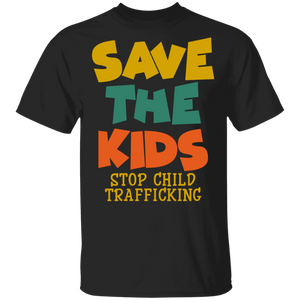 Save The Kids Stop Child Trafficking Gifts T-Shirt - Macnystore