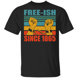 Vintage Retro Free-Ish Since 1985 Cool Broken Handcuffs Proud LGBT Gay Gifts T-Shirt - Macnystore
