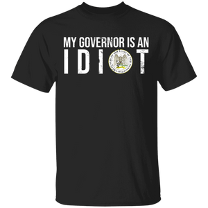 My Governor Is An Idiot Great Seal Of The States Of New Mexico Shirt Matching Triggered Freedom Political Gifts T-Shirt - Macnystore
