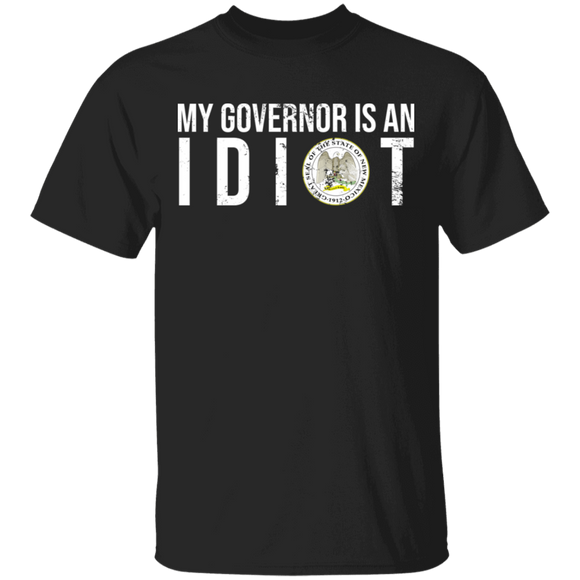 My Governor Is An Idiot Great Seal Of The States Of New Mexico Shirt Matching Triggered Freedom Political Gifts T-Shirt - Macnystore