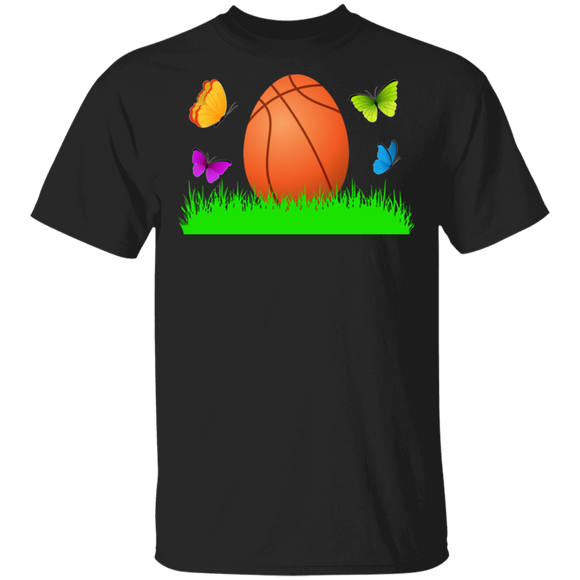 Basketball Egg Funny Rabbit Bunny Eggs Easter Day Matching Shirt For Kids Men Women Basketball Player Lover Gifts T-Shirt - Macnystore