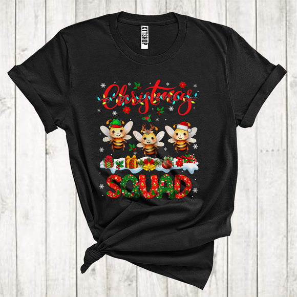 MacnyStore - Christmas Squad Awesome ELF Reindeer Santa Bee Xmas Animal Lover T-Shirt