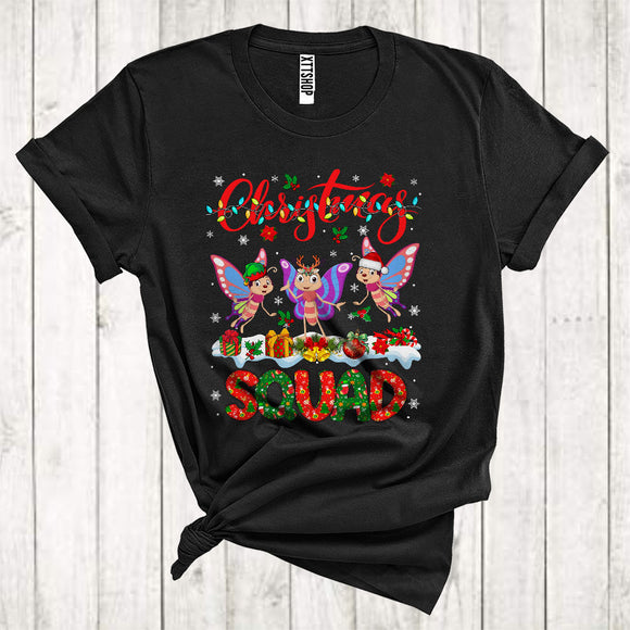 MacnyStore - Christmas Squad Awesome ELF Reindeer Santa Butterfly Xmas Animal Lover T-Shirt