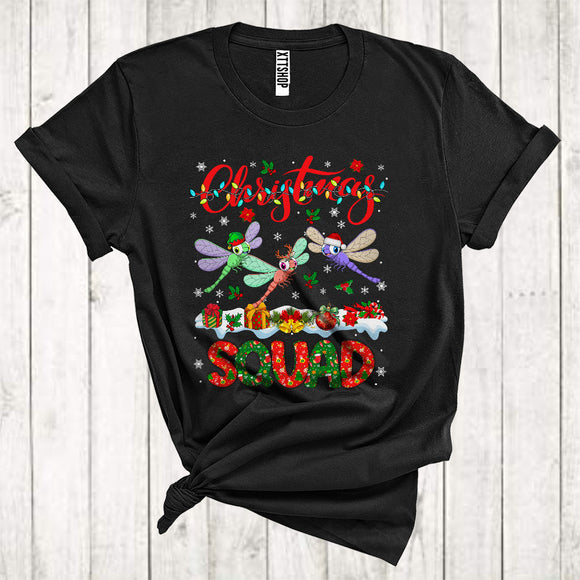MacnyStore - Christmas Squad Awesome ELF Reindeer Santa Dragonfly Xmas Animal Lover T-Shirt