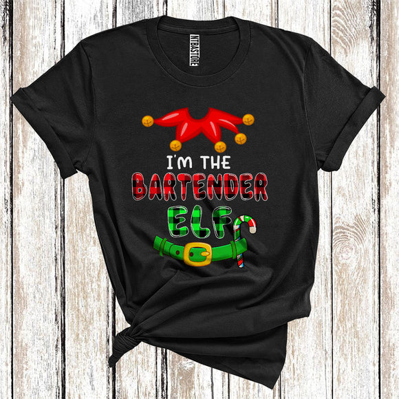 MacnyStore - Funny I'm The Bartender, Elf Costumes, Christmas Family T-Shirt