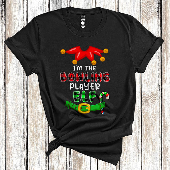 MacnyStore - Funny I'm The Bowling Player, Elf Costumes, Christmas Family T-Shirt