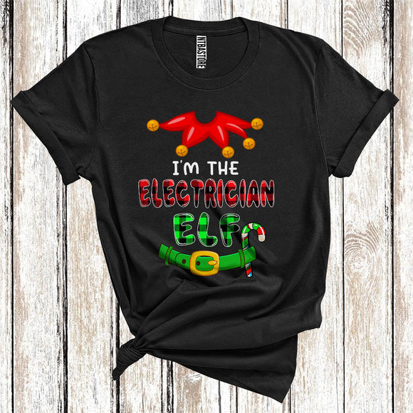 MacnyStore - Funny I'm The Electrician, Elf Costumes, Christmas Family T-Shirt