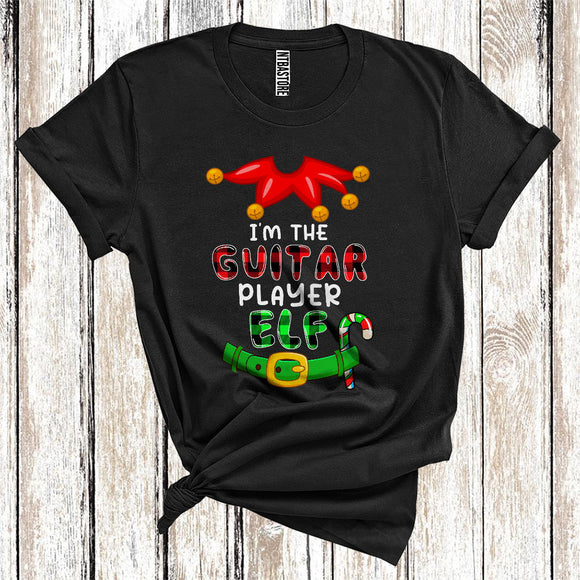 MacnyStore - Funny I'm The Guitar Player, Elf Costumes, Christmas Family T-Shirt