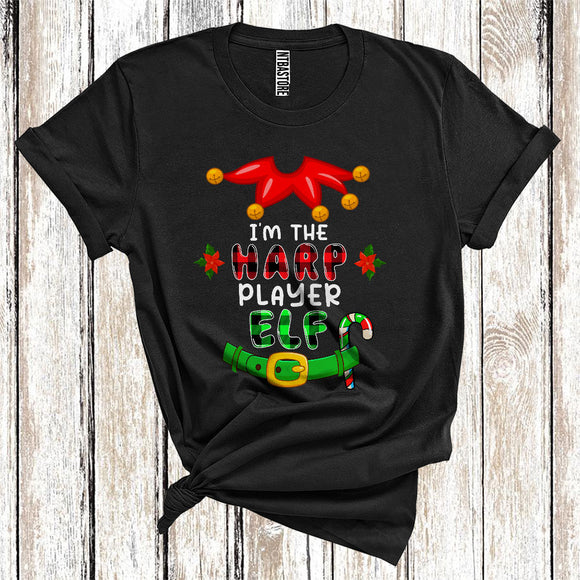 MacnyStore - Funny I'm The Harp Player, Elf Costumes, Christmas Family T-Shirt