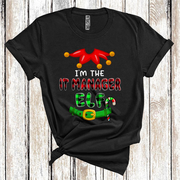 MacnyStore - Funny I'm The IT Manager, Elf Costumes, Christmas Family T-Shirt