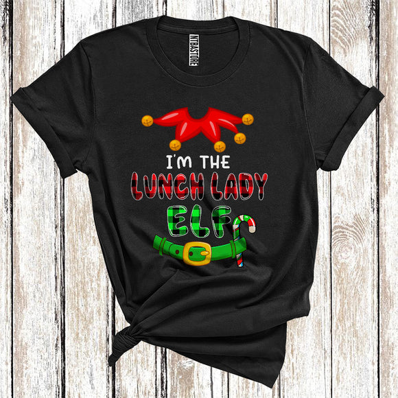 MacnyStore - Funny I'm The Lunch Lady , Elf Costumes, Christmas Family T-Shirt