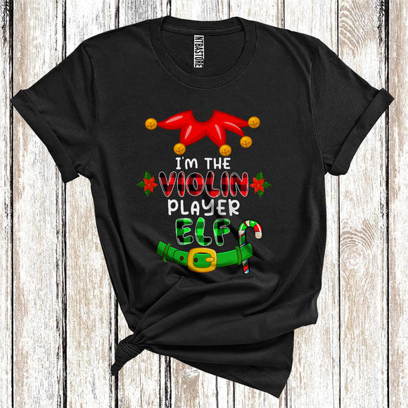 MacnyStore - Funny I'm The Violin Player, Elf Costumes, Christmas Family T-Shirt