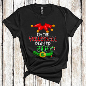 MacnyStore - Funny I'm The Volleyball Player, Elf Costumes, Christmas Family T-Shirt