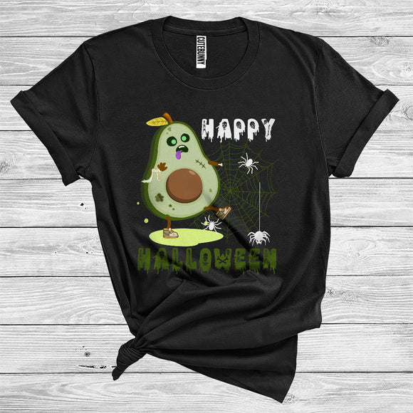MacnyStore - Happy Halloween Funny Mummy Avocado Fruit Vegan Lover Halloween Costume T-Shirt