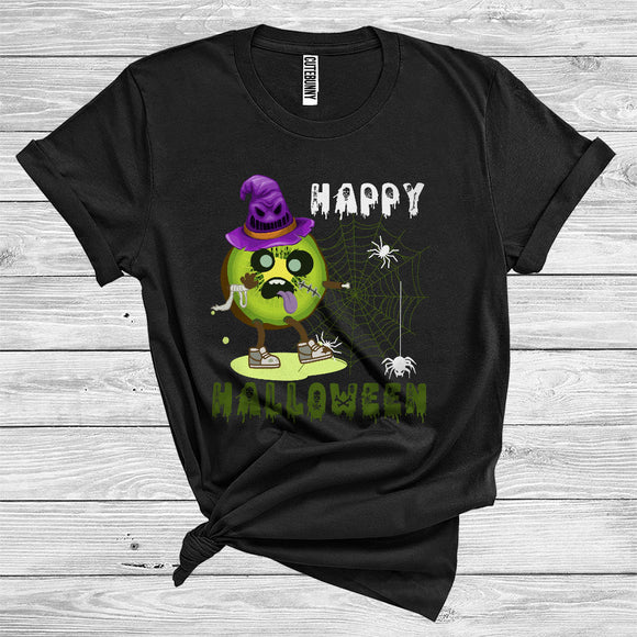 MacnyStore - Happy Halloween Funny Mummy Witch Kiwi Fruit Vegan Lover Halloween Costume T-Shirt
