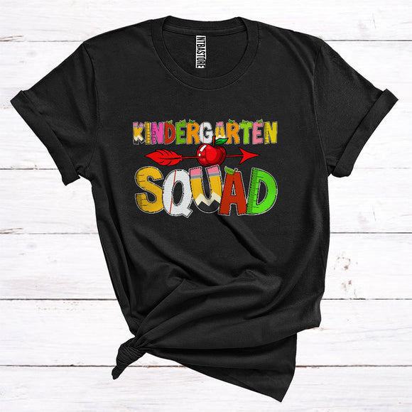 MacnyStore - Kindergarten Squad Back To School Funny Team Teacher Student Kids T-Shirt