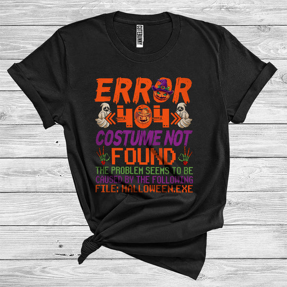 MacnyStore - Problem To Be Caused By The Following File Halloween Funny IT Manager Computer Lover T-Shirt