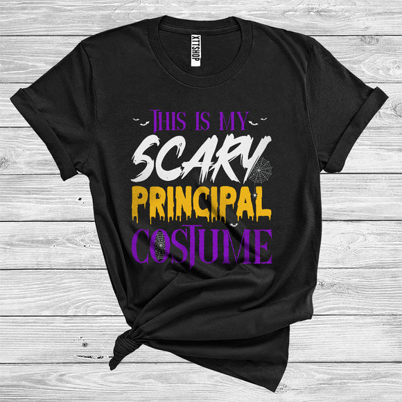 MacnyStore - This Is My Scary Principal Costume Funny Halloween Matching Jobs Group T-Shirt