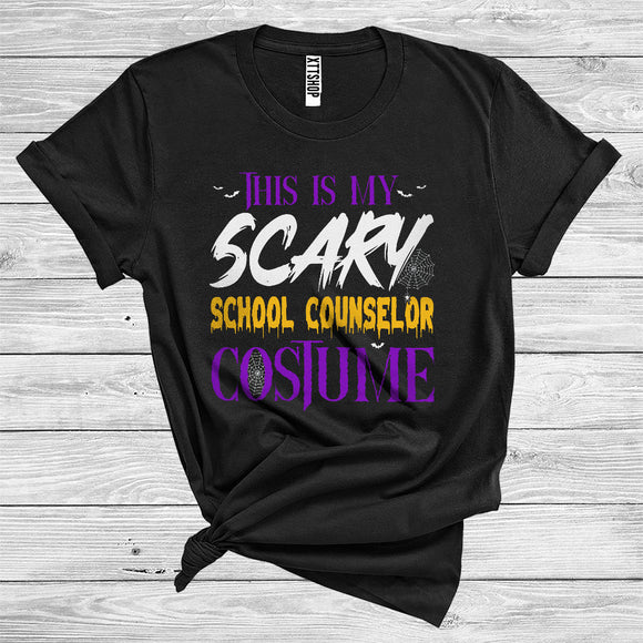 MacnyStore - This Is My Scary School Counselor Costume Funny Halloween Matching Jobs Group T-Shirt
