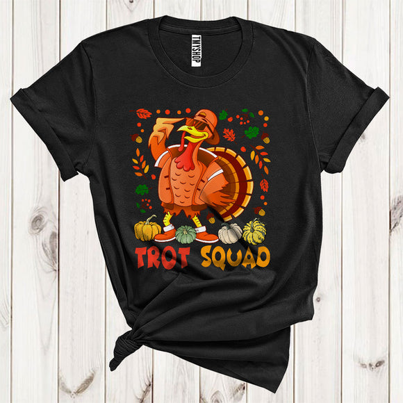 MacnyStore - Trot Squad Cool Turkey Marathon Running Lover Matching Runner Group Thanksgiving T-Shirt