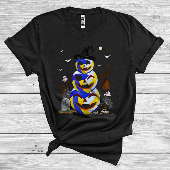 MacnyStore - Volleyball Snowman Witch Player Funny Halloween Costume Ball Sports Lover T-Shirt