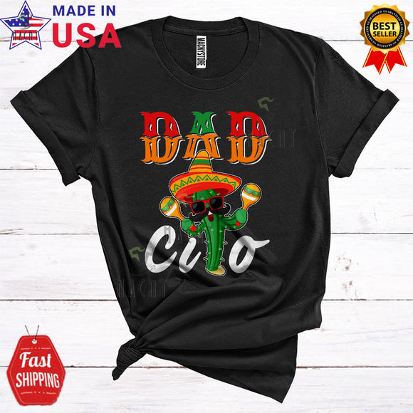 MacnyStore - Dadcito Funny Cute Cinco De Mayo Father's Day Matching Mexican Father Family Lover T-Shirt