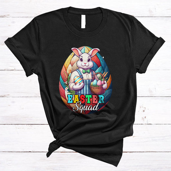 MacnyStore - Easter Squad, Lovely Easter Day Bunny Hunting Egg, Matching Family Egg Hunt Group T-Shirt