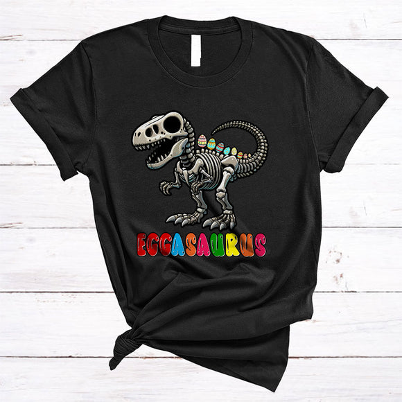 MacnyStore - Eggasaurus, Amazing Easter Egg T-Rex, Dinosaur Lover Matching Easter Family Group T-Shirt