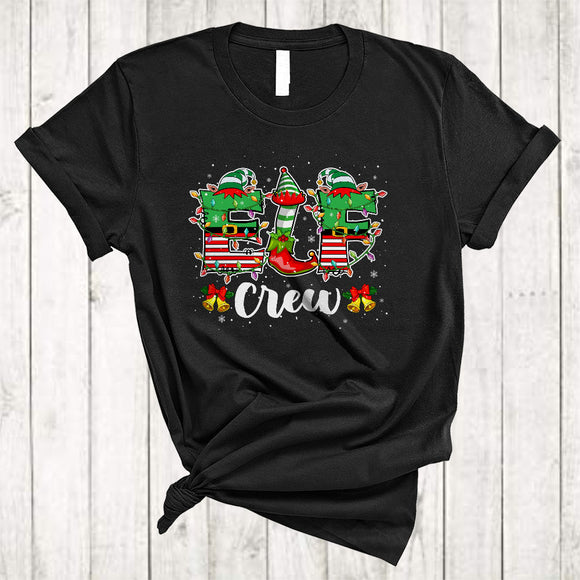 MacnyStore - Elf Crew, Fantastic Christmas Family Elf Crew, Matching Pajamas Christmas Family Lover T-Shirt