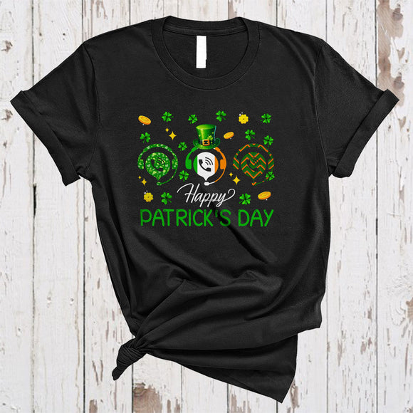 MacnyStore - Happy Patrick's Day, Cool St. Patrick's Day Shamrock Dispatcher Tools, Irish Flag Dispatcher Group T-Shirt